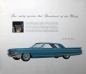 Preview: Cadillac Modellprogramm 1962 Prestige-Automobilkatalog in Originalumschlag (6904)